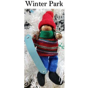 Winter Park Christmas Ornament NWT